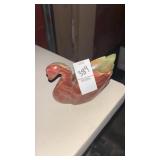 marble Swan Figure