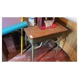 Vintage School Desk NO CONTENTS