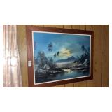 Framed Oil Painting