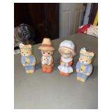 Vintage Brinns Ceramic Praying Thanksgiving