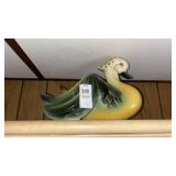 Hull Pottery Swan Vase - 7 Inches Long - 5 inches