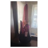 MCM 18 Inch Purple Swung Vase