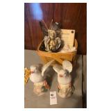 Dove Statues and Angel Decor