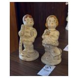 Lenox ceramic dutch boy and girl figurines