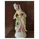 La Belle porcelain victorian lady figurine