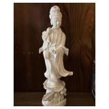 Vintage Chinese Blanc de Chine porcelain Guanyin