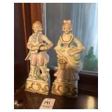 Made in Japan colonial couple figurines