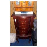 Standing Jewelry Cabinet