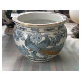 Vintage Japanese GoldImari porcelain planter