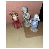 Vintage porcelain figurines