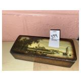 Italian made wooden trinket box