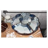 Vintage Enamel lazy Susan
