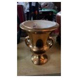 Vintage Haeger USA Pottery vase Haeger Gold