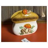 Vintage Sears Roebuck Merry Mushroom napkin