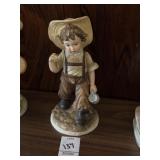 Lefton China country boy figurine