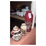 Lot of Oriental Vases