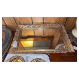 Gold Tone Vanity Tray