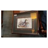 Framed Duck Sketch