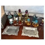 Vintage assortment of miniature perfume/ cologne