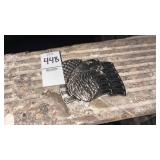 Bald Eagle American Flag Belt Buckle