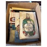 Box of misc cookbooks