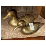 MCM brass ducks