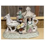 Made in occupied Japan carriage figurine