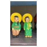 Occupied Japan Couple Statues