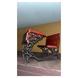 Cast Iron Doll Mini School Desk