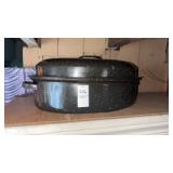 Enamelware Roasting Pan