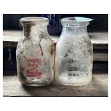 Gnageyï¿½s Dairy and Alwineï¿½s Dairy half pink milk