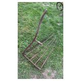 Antique grain cradle
