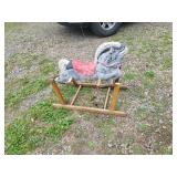 Rocking horse vintage