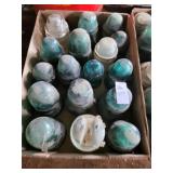 Flat of glass Hemingray insulators