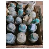 Flat of glass Hemingray insulators