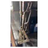 Lot of come along clamps or wire/cable pulling