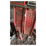 2 heavy duty steel car ramps with 2 adjustable