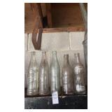 Miscellaneous vintage Johnstown PA glass bottles