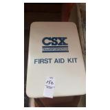 CSX Transportation first aid kit and vintage