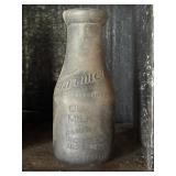 Farmerï¿½s Cumberland MD one pint milk bottle