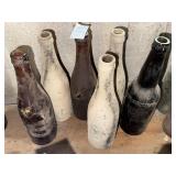 Lot of 6 Conemaugh PA brewing co bottles