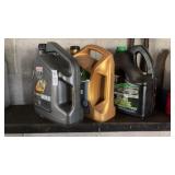 3 cans of synthetic motor oil