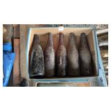 Lot of 5 vintage Rockwood Brewing Co. bottles