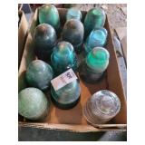Flat of glass Brookfield insulators