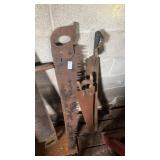 3 vintage handsaws