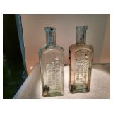 2 New York Medicine co. Bottles