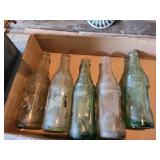 Soda water bottles