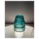 P&W glass Insulator Pat date, July 1865