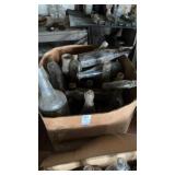 Box of vintage miscellaneous/unbranded glass
