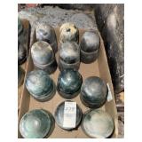 Lot of Hawley, PA glass insulators